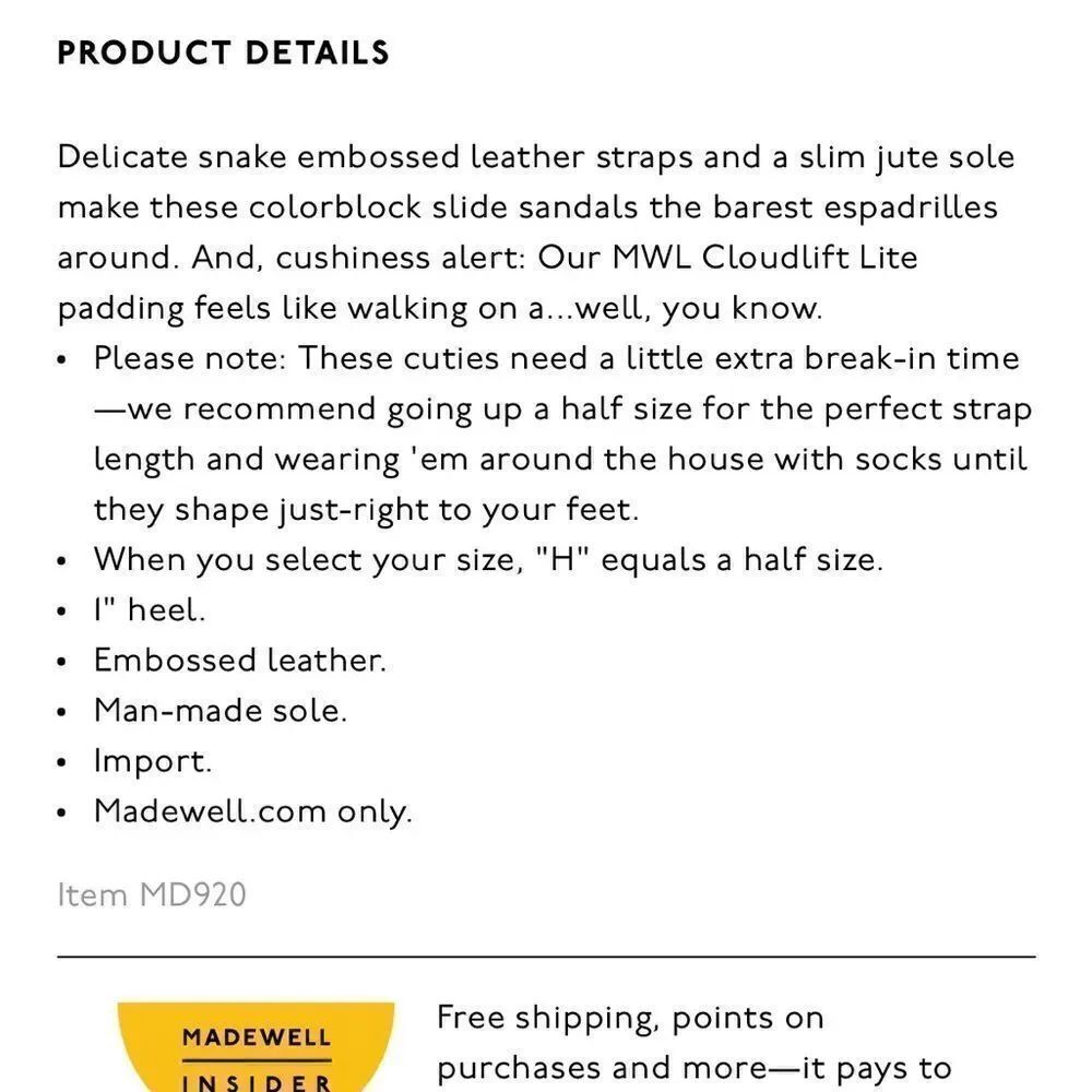 Madewell Crisscross Pastel Snake Sandals - Picture 3 of 8